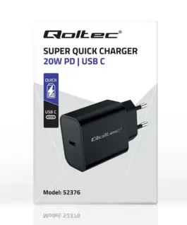 Qoltec Super Quick PD зарядно USB C