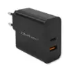 Qoltec Super Quick PD зарядно 1xUSB C 1xUSB 90W
