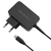 Qoltec GaN POWER PRO зарядно 1xUSB C 45W 5-20V