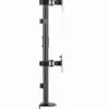 Gembird Mounting arm 2 monitors vertical 17-32 inch 9kg