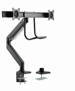 Alternative view of Gembird Mounting arm 2 monitors 17-32 inch 8kg