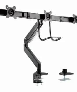 Alternative view of Gembird Mounting arm 3 monitors 17-27 6kg