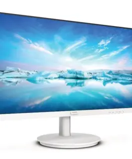 Alternative view of Philips Moniotr 241V8AW 23.8 inch IPS HDMI Speakers бял