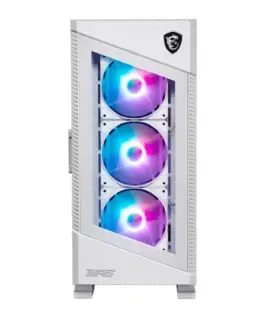 Alternative view of MSI MSI MPG VELOX 100R бял TEMPEчервен GLASS