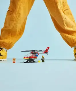 Alternative view of LEGO LEGO City 60411 Fire Rescue Helicopter