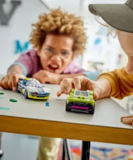 LEGO Klocki City 60415 Pościg radiowozu za muscle carem