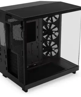NZXT кутия за компютър H6 Flow with window черен - Image 4