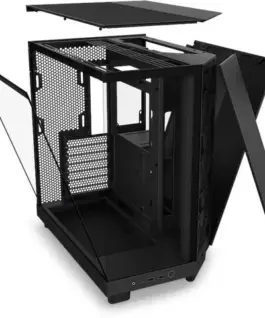 NZXT кутия за компютър H6 Flow with window черен - Image 5