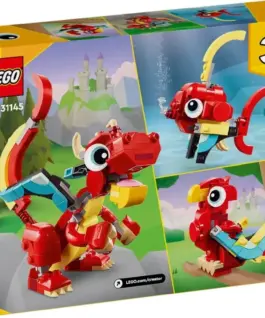 LEGO Klocki Creator 31145 Czerwony smok