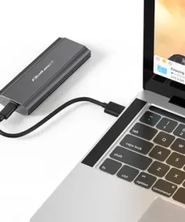 Qoltec Enclosure for drive M.2 SSD