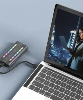Qoltec Enclosure for drive M.2 SSD