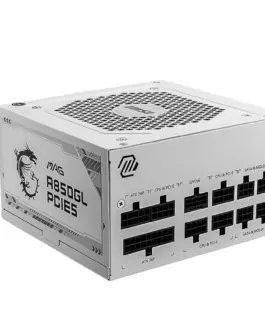 MSI Modular захранващ блок MAG A850GL PCIE5 850W 80PLUS GOLD бял