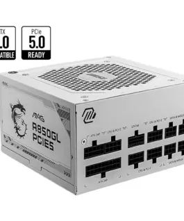 MSI Modular захранващ блок MAG A850GL PCIE5 850W 80PLUS GOLD бял