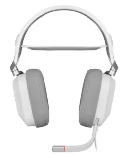 Corsair HS80 RGB USB Wiчервен Headset бял