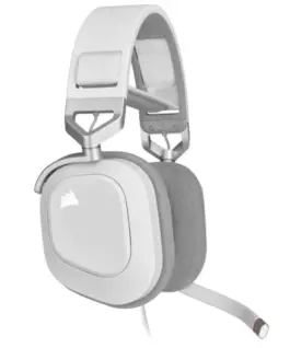 Corsair HS80 RGB USB Wiчервен Headset бял