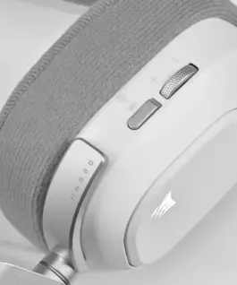 Corsair HS80 RGB USB Wiчервен Headset бял