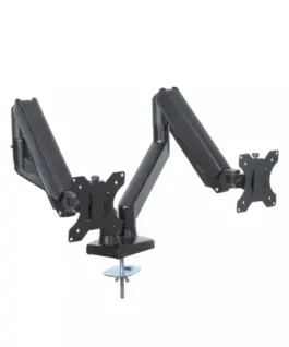Alternative view of ART Desk holder for 2 LED/LCD monitors 13-32 inch