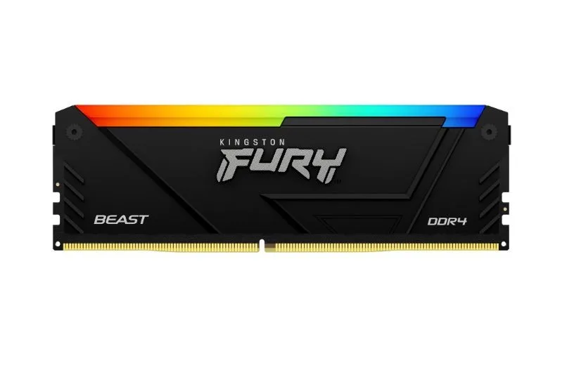 Kingston памет DDR4 Fury Beast RGB 16GB(2* 8GB)/3200 CL16 - Image 3