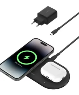 Belkin BoostCharge Pro Qi2 15W dual зарядно
