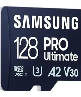 Samsung памет card microSD MB-MY128SB/WW Pro Ultimate 128GB + reader