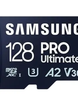 Samsung памет card microSD MB-MY128SB/WW Pro Ultimate 128GB + reader