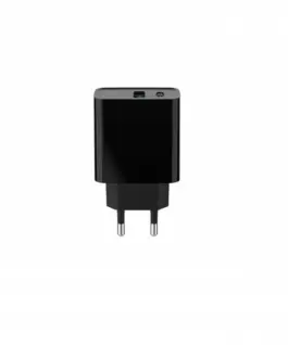 Gembird Power Delivery зарядно USB-A USB-C 20W черен