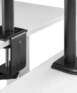 Maclean Double MMonitor Desk Holder MC-754N