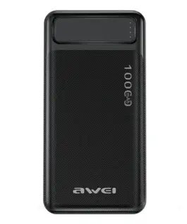 AWEI външна батерия 10000mAh P5K 2xUSB 21A черен