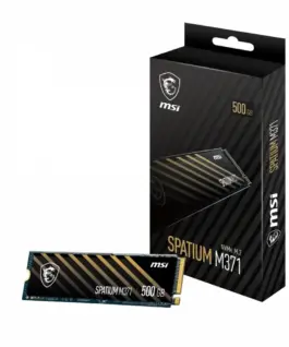 MSI SSD drive SPATIUM M371 500GB M.2 PCIe3 2200/1150MB/s