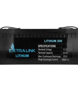 Extralink Battery LiFePO4 200AH 12.8V BMS EX.30479