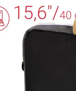 Alternative view of Hama LT bag florenz 15,6 черен/сив