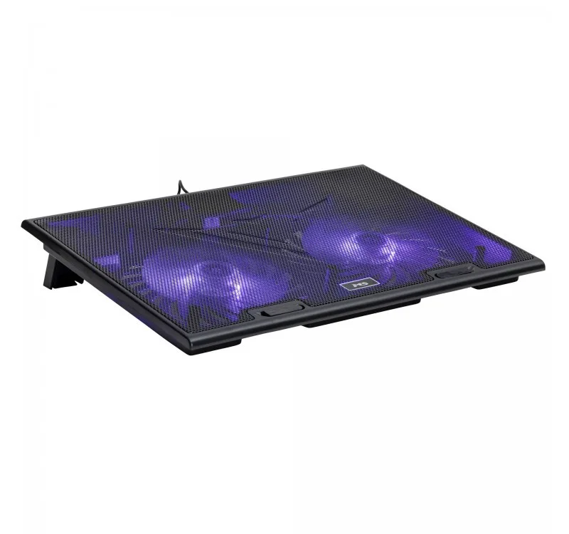 MS COOLING PAD MS COOL D10 5 черен LED 2X USB