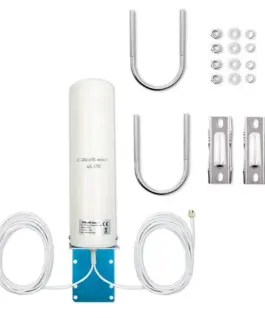 Alternative view of Qoltec 4G LTE DUAL antenna 5dBi omnidirectional,outdoor