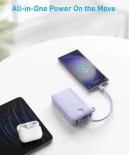 Anker външна батерия 335 20000 mAh 22.5W with USB-C кабел