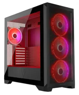 MODECOM черен Компютър CASE EXPANSE S ARGB