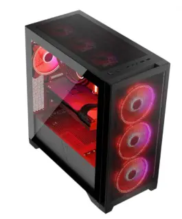 MODECOM черен Компютър CASE EXPANSE S ARGB