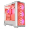 MODECOM бял Компютър CASE EXPANSE S ARGB