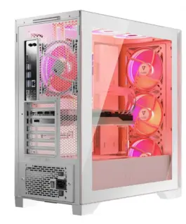 MODECOM бял Компютър CASE EXPANSE S ARGB