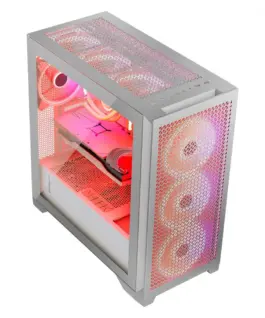 MODECOM бял Компютър CASE EXPANSE T ARGB