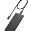 Anker 364 USB-C Dual Display 10-in-1 2x4K HDMI Eth черен Hub