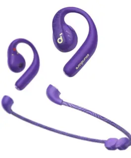 Alternative view of Anker On-Ear слушалки SoundCore AeroFit Pro лилав