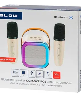 BLOW KARAOKE RGB Bluetooth Speaker
