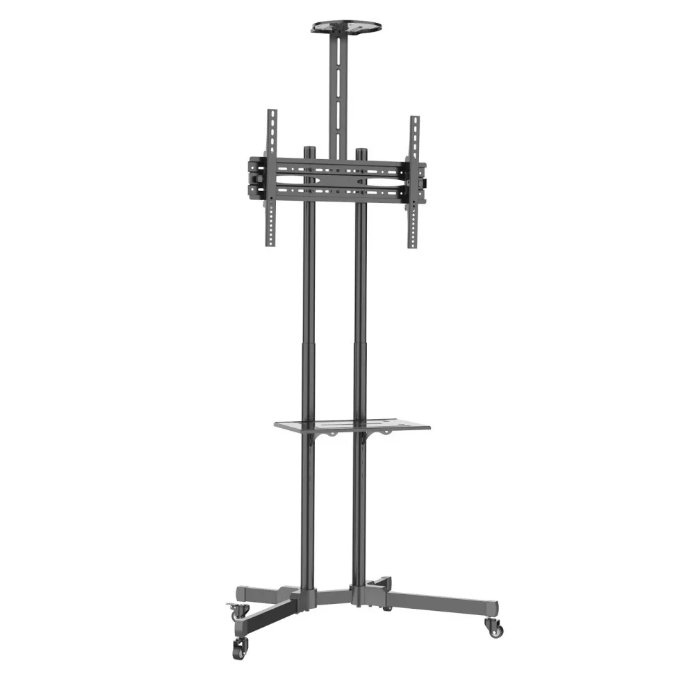 Techly Mobile stand for TV 37-70 inches, 50 kg, 2 shelves - Image 3