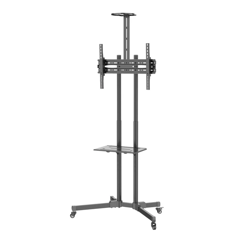 Techly Mobile stand for TV 37-70 inches, 50 kg, 2 shelves - Image 4