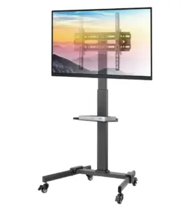 Techly Mobile TV stand 32-55 inches