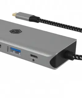 Alternative view of IcyBox ICY BOX IB-DK4012-CPD 9in1, 2x HDMI, 4K60Hz