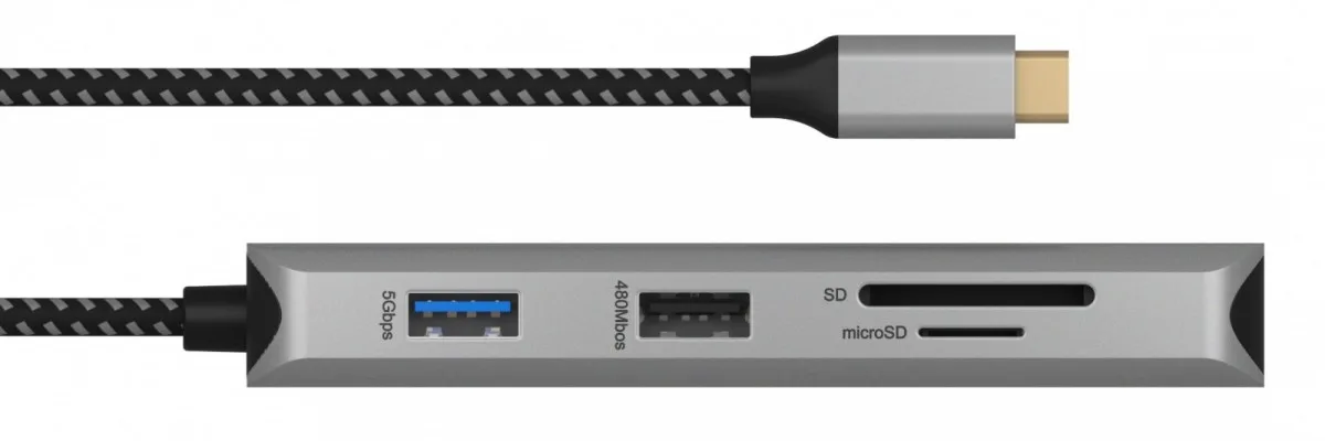 IcyBox ICY BOX IB-DK4012-CPD 9in1, 2x HDMI, 4K60Hz - Image 4