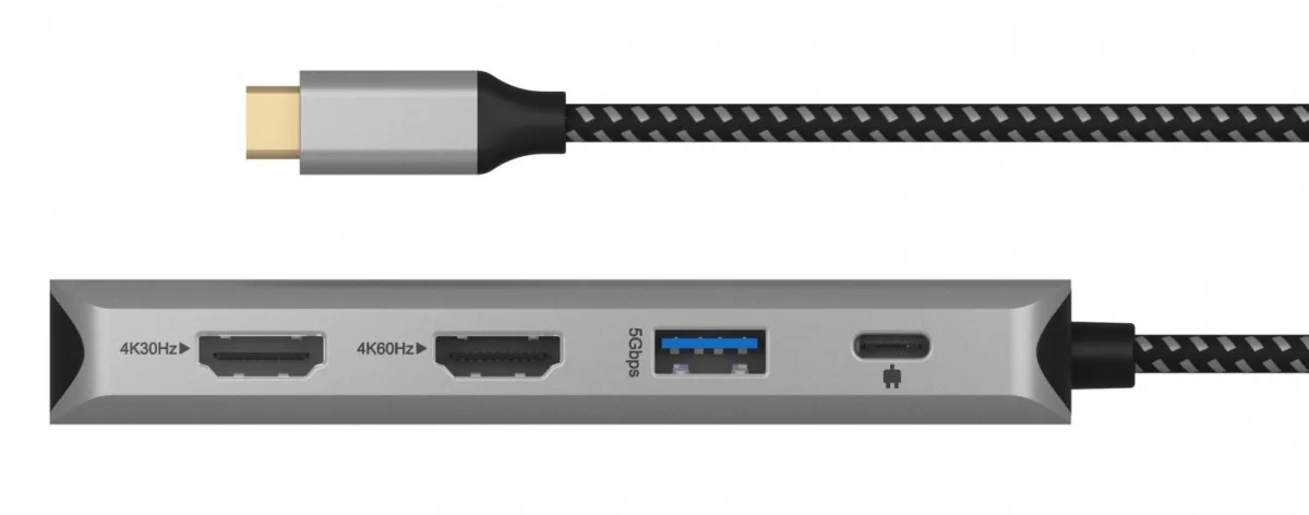 IcyBox ICY BOX IB-DK4012-CPD 9in1, 2x HDMI, 4K60Hz - Image 5
