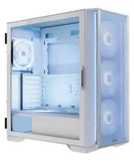 MODECOM Компютър cases ARGB HORIZON FLOW MIDI бял
