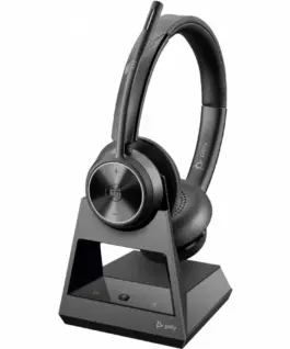 Alternative view of POLY Savi 7320 Office Stereo DECT 1880-1900 MHz Headset 8D3F7AA